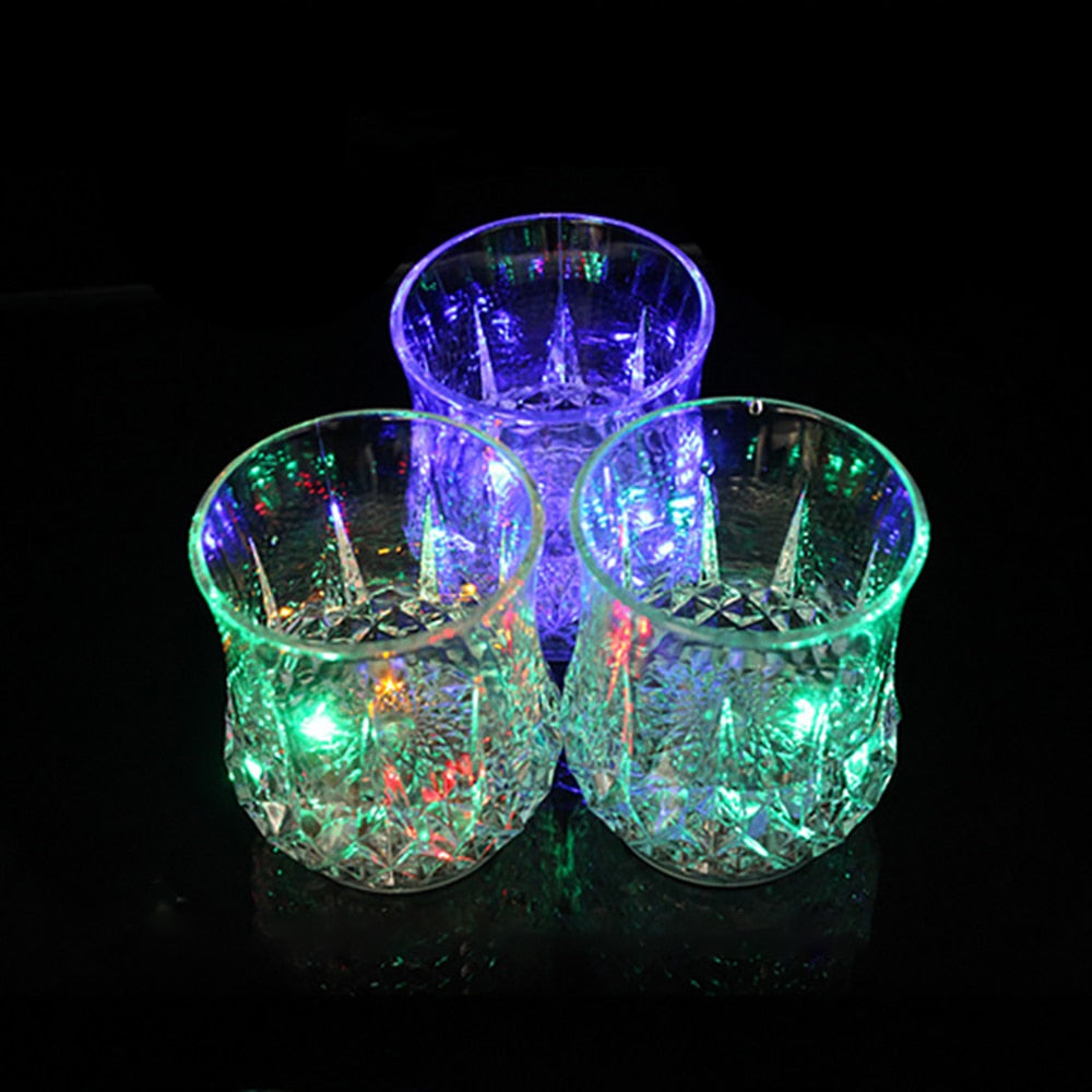 LED Glowing Wine Glasses