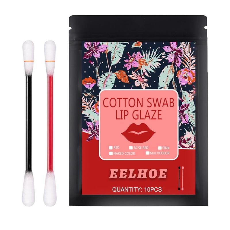 Waterproof Disposable Brushes Cotton Swab Lipsticks