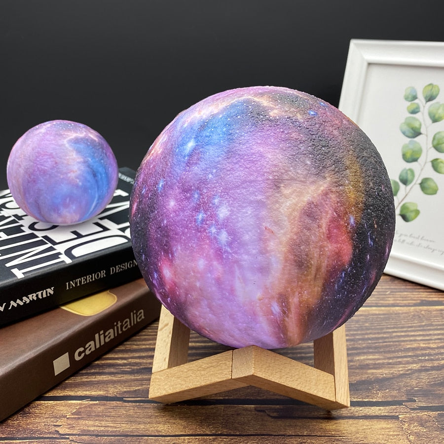 3D Moon Lamps