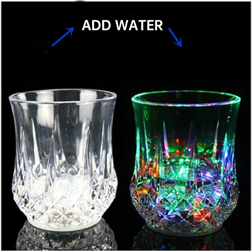 LED Glowing Wine Glasses