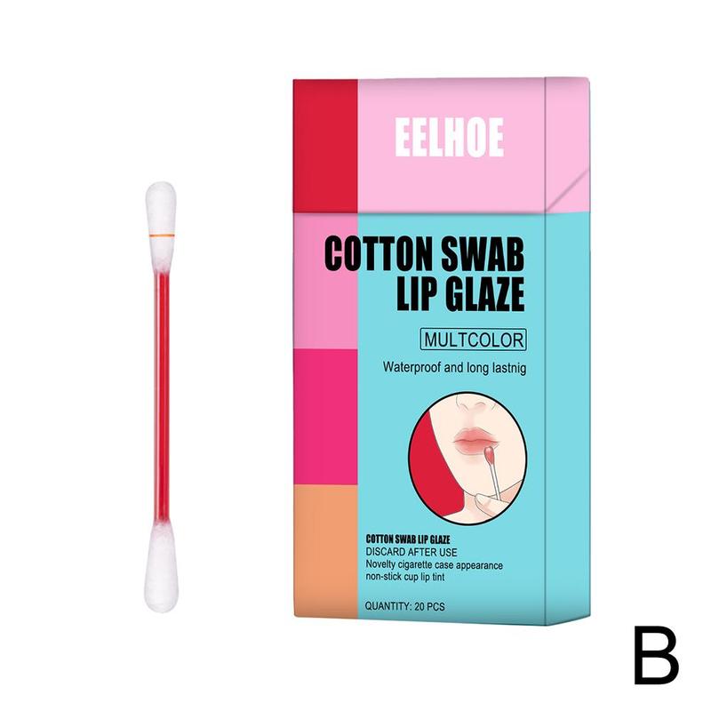 Waterproof Disposable Brushes Cotton Swab Lipsticks