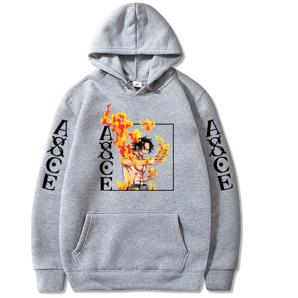 One Piece Ace Hoodie