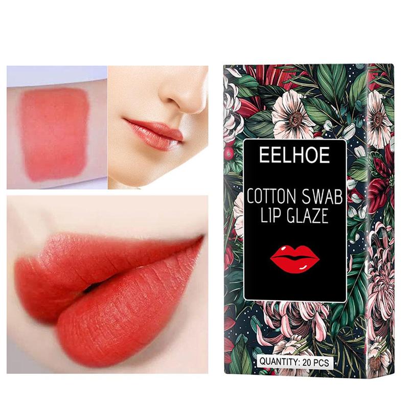 Waterproof Disposable Brushes Cotton Swab Lipsticks