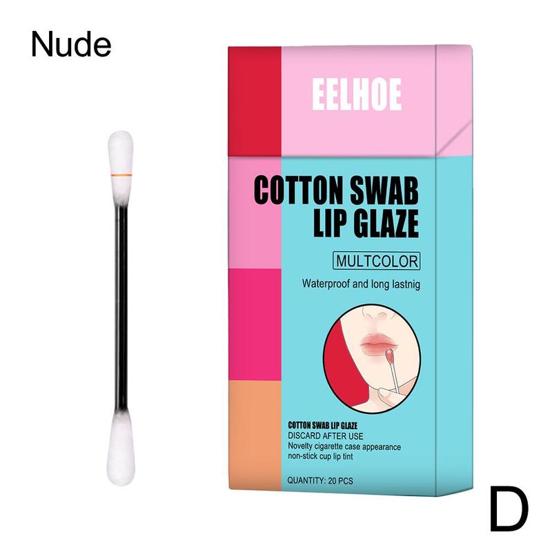 Waterproof Disposable Brushes Cotton Swab Lipsticks