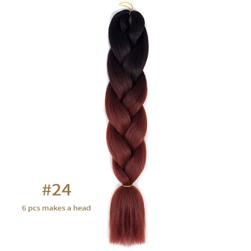 Synthetic Braids Ombre