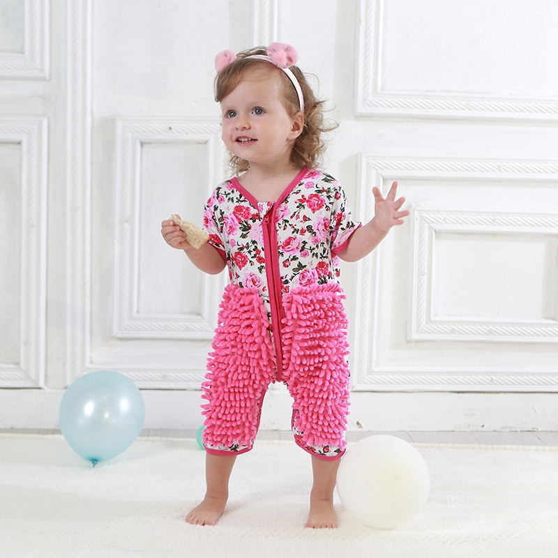 Baby Mop Romper