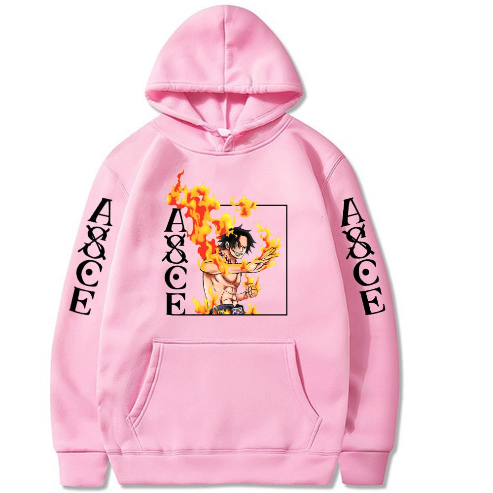 One Piece Ace Hoodie