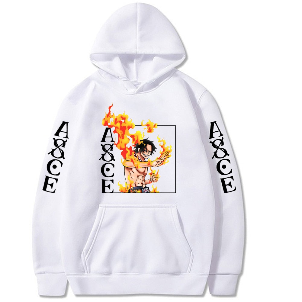 One Piece Ace Hoodie