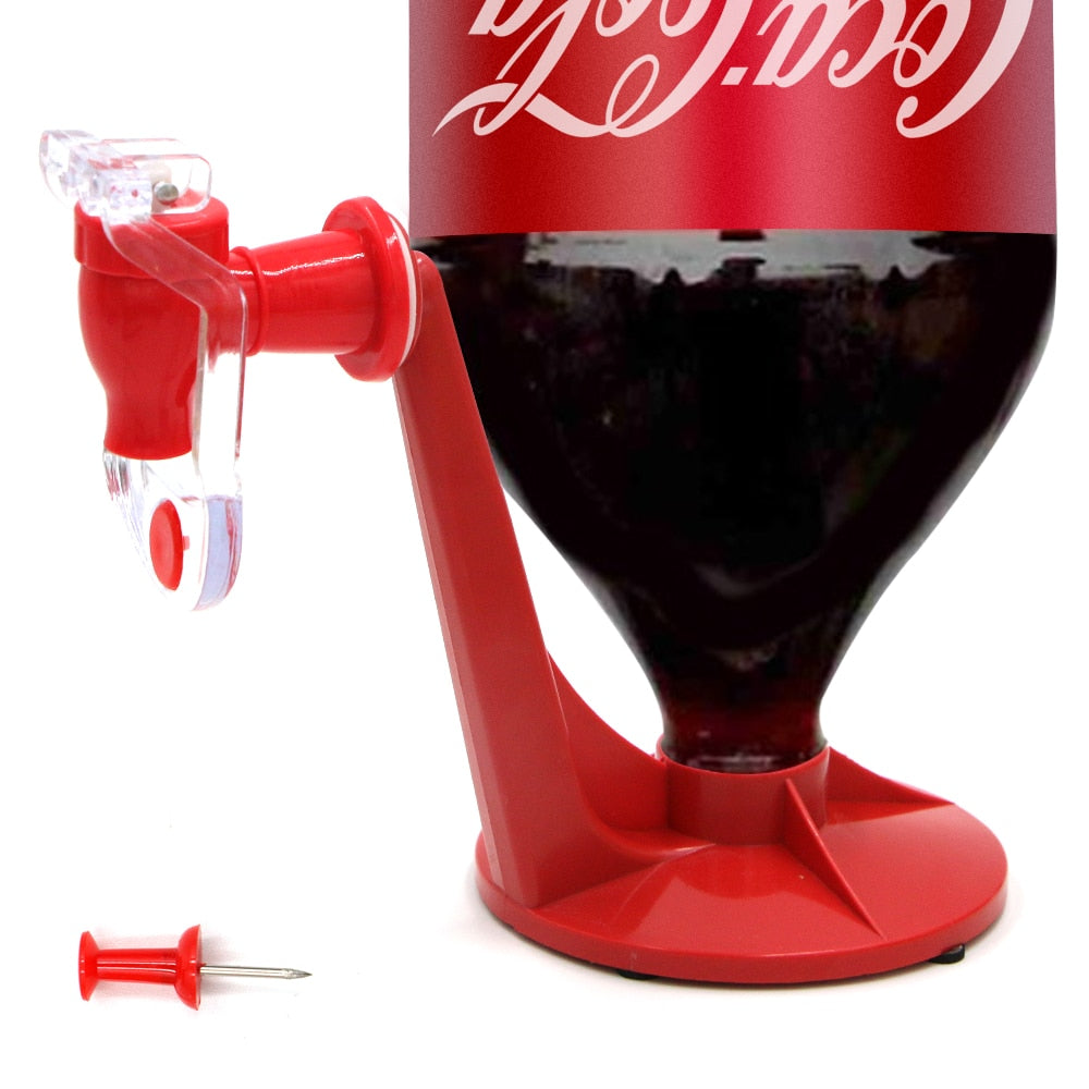 Upside Down Drinking Bottle Soda Dispenser