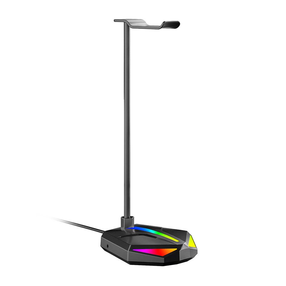 Strip Light Desk Gaming Headset Holder