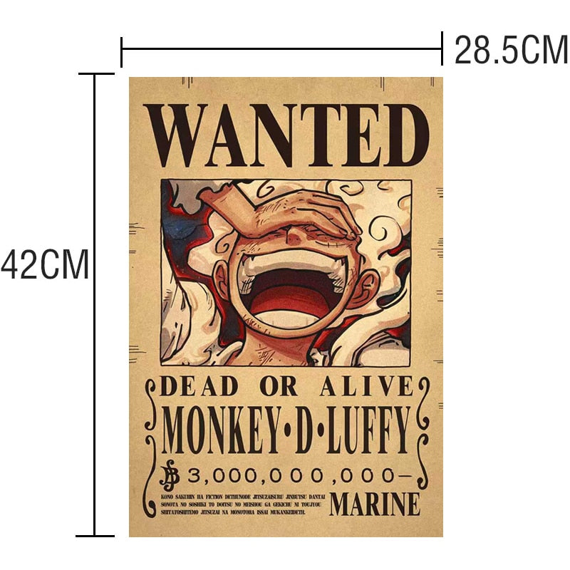 One Piece Bounty Posters