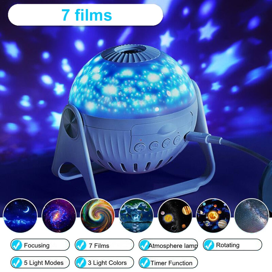 Galaxy Night Light Projector