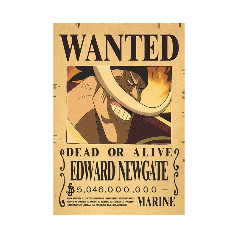 One Piece Bounty Posters