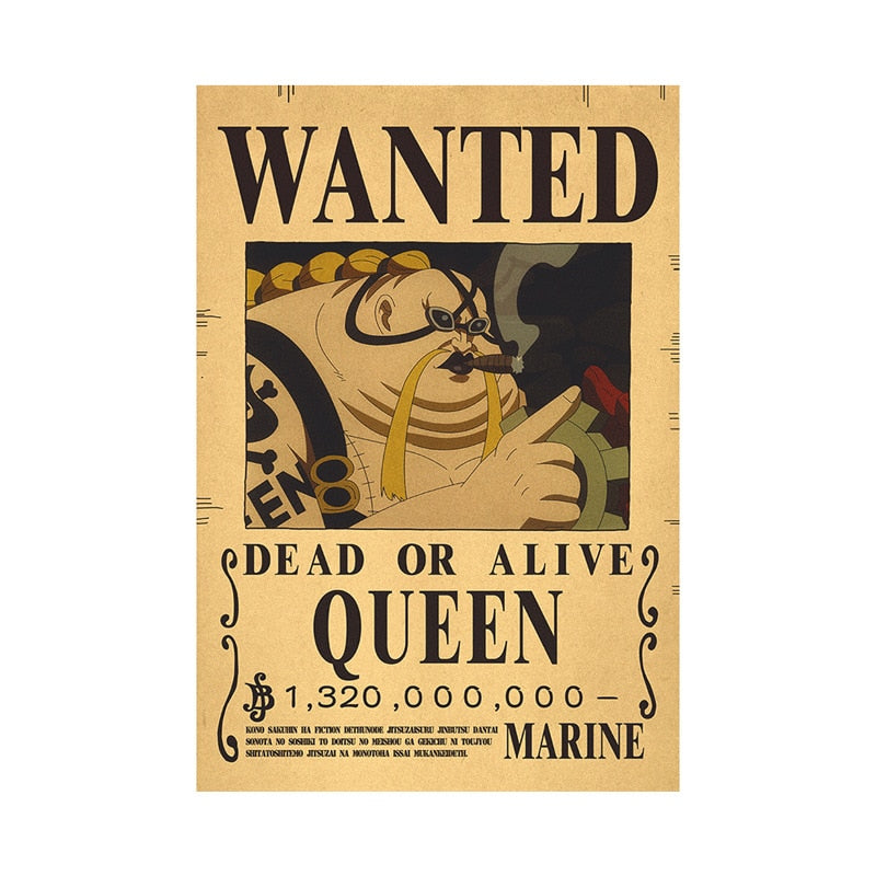 One Piece Bounty Posters