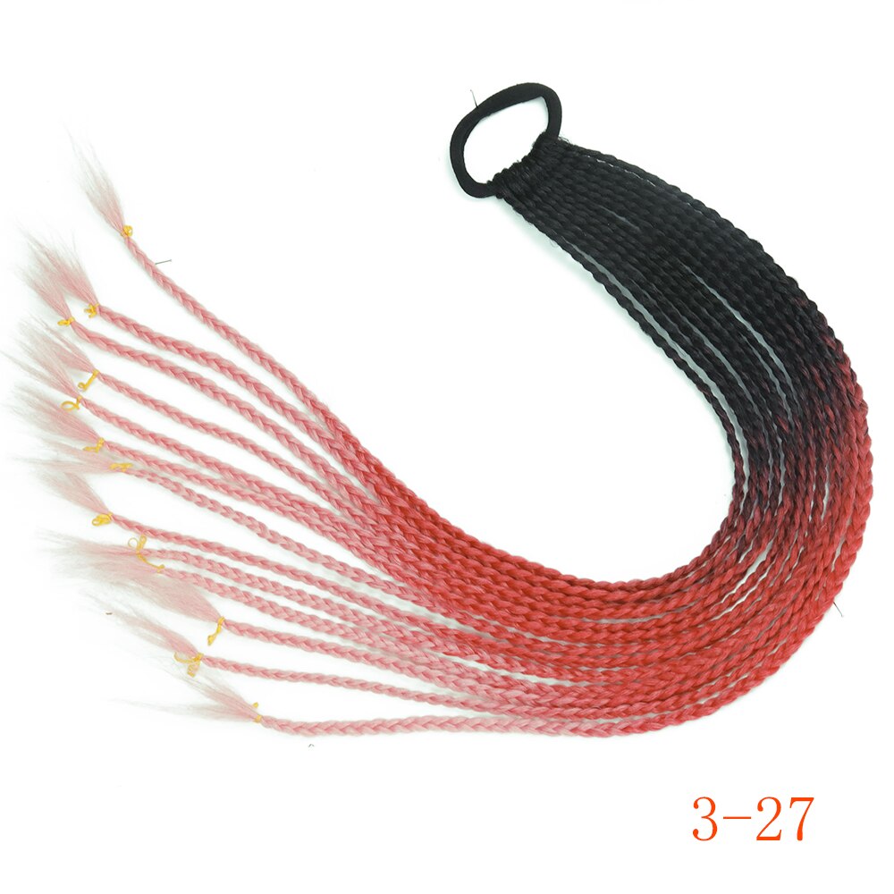 AZQUEEN Rubber Band Hair Ring Braided Ponytail Hair