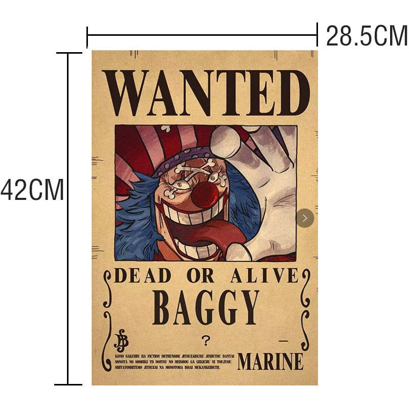 One Piece Bounty Posters