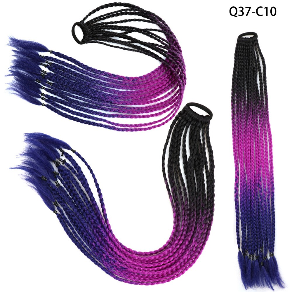 AZQUEEN Rubber Band Hair Ring Braided Ponytail Hair