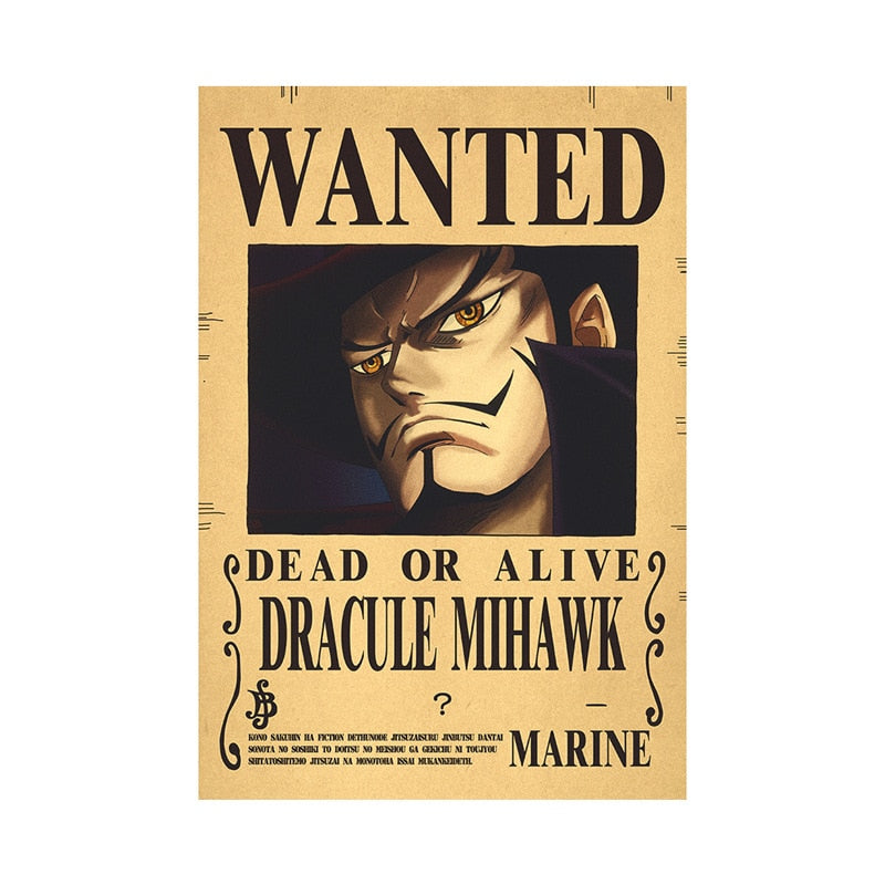 One Piece Bounty Posters