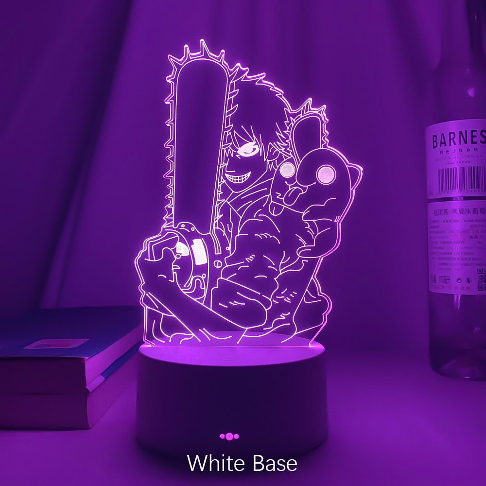 Chainsaw Man LED Decoration