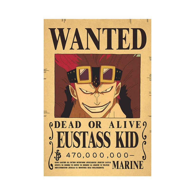 One Piece Bounty Posters