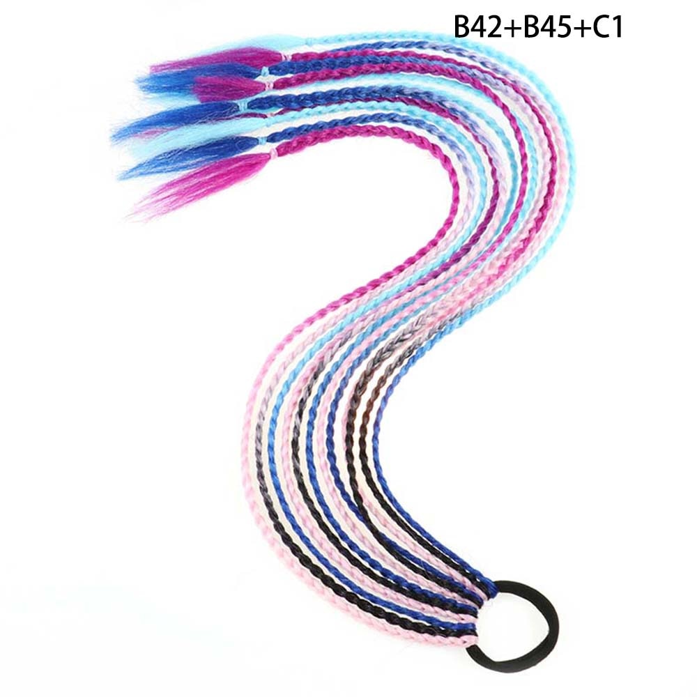 AZQUEEN Rubber Band Hair Ring Braided Ponytail Hair