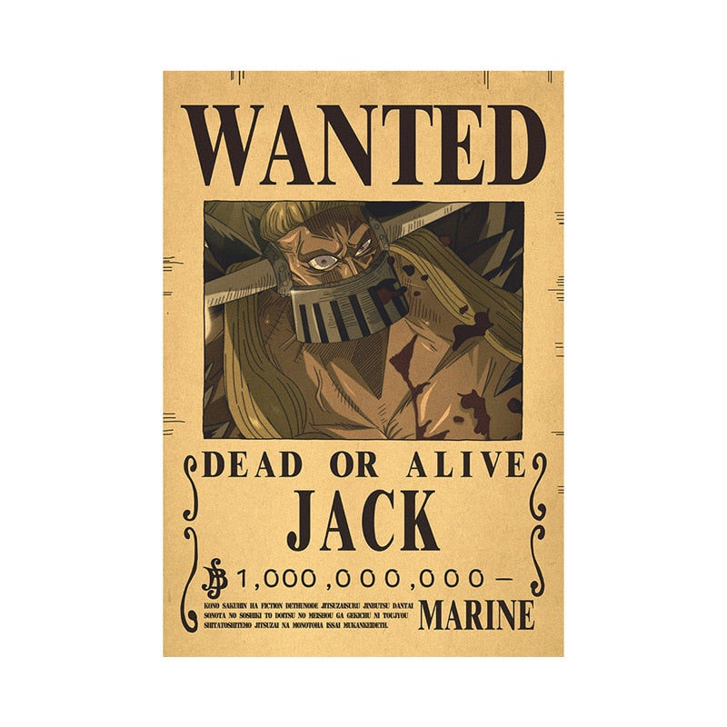 One Piece Bounty Posters