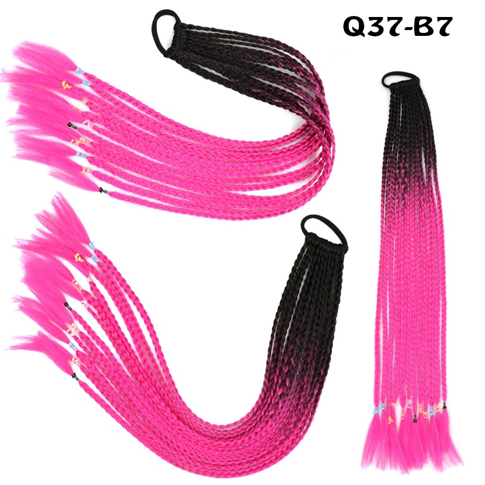 AZQUEEN Rubber Band Hair Ring Braided Ponytail Hair