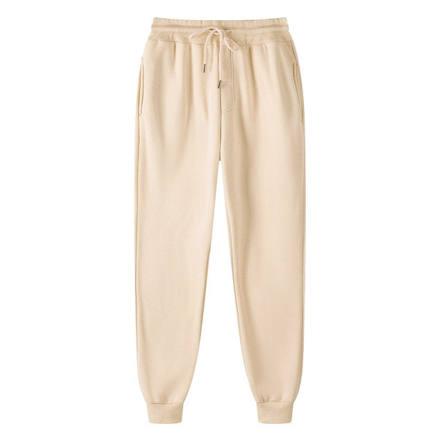 Solid Drawstring Pencil Pants - Wurlis