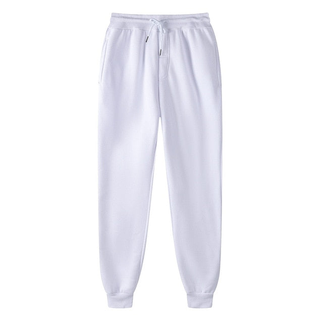 Solid Drawstring Pencil Pants - Wurlis