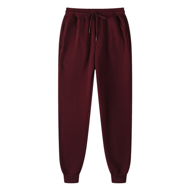 Solid Drawstring Pencil Pants - Wurlis