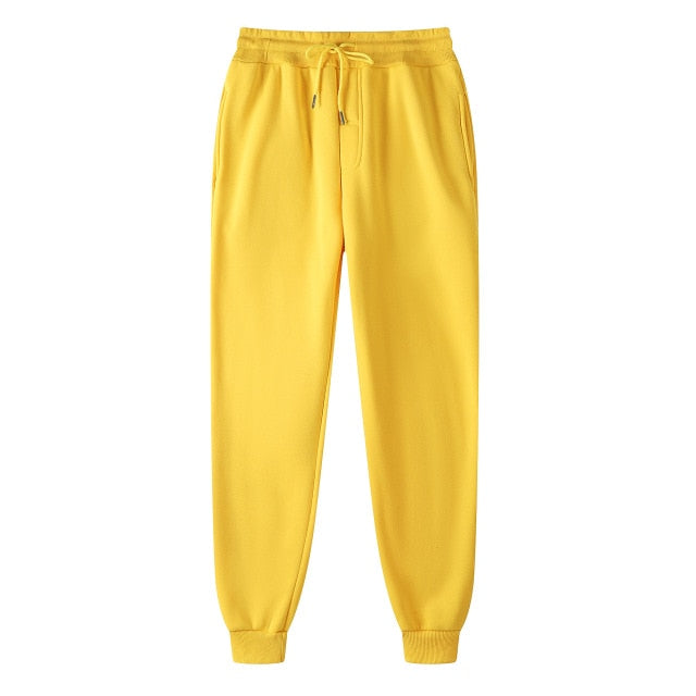 Solid Drawstring Pencil Pants - Wurlis