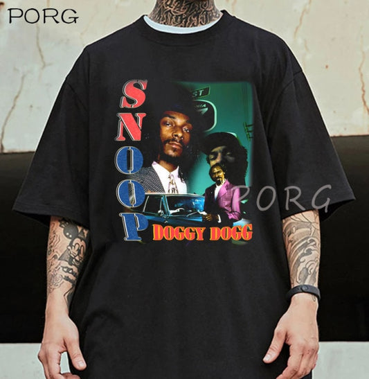 Graphic Old School Snoop Dogg Vintage Tee - Wurlis