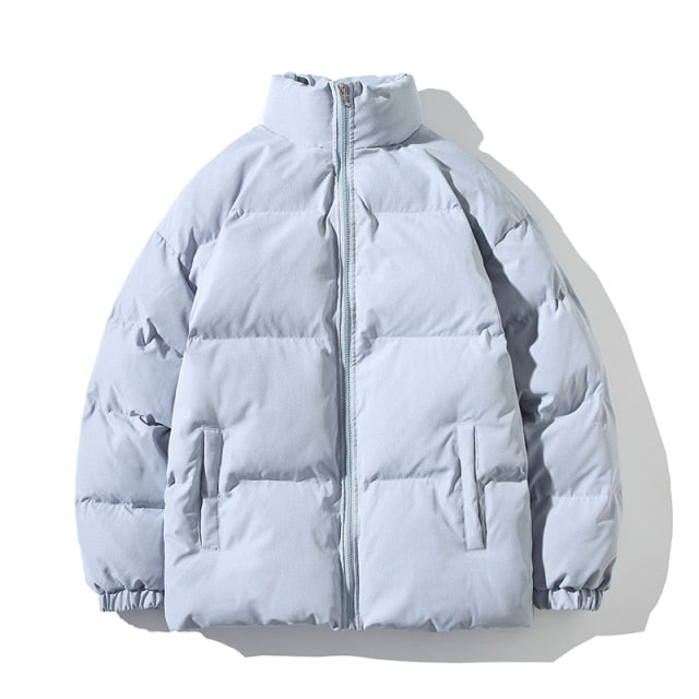 Thick Solid Colored Parka - Wurlis