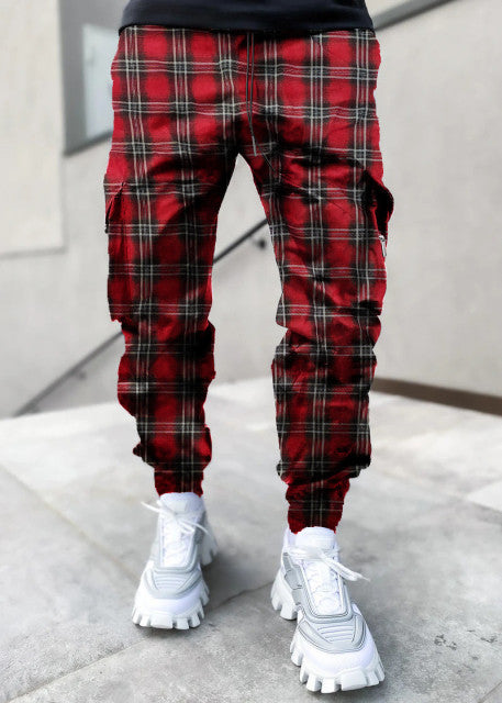 Hip Harajuku Bandana Styled Cargo Pants - Wurlis