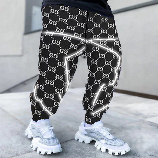 Hip Harajuku Bandana Styled Cargo Pants - Wurlis