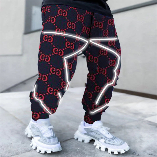 Hip Harajuku Bandana Styled Cargo Pants - Wurlis