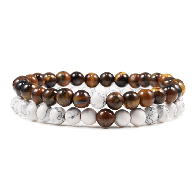 Beaded Lava Bracelet Set - Wurlis