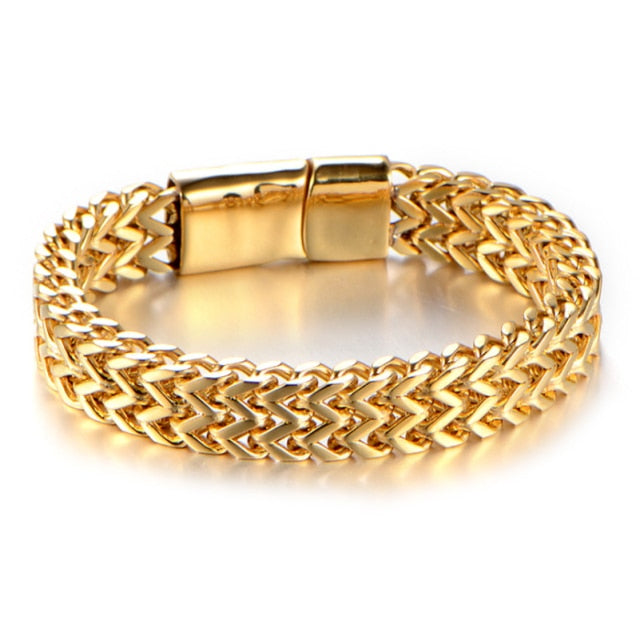 Stainless Steel Braided Bracelet - Wurlis