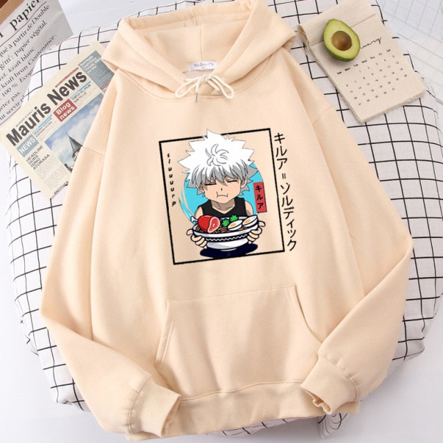 Cute Killua HxH Hoodie - Wurlis