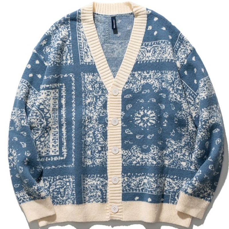 Knitted Cardigan Harajuku Sweater - Wurlis