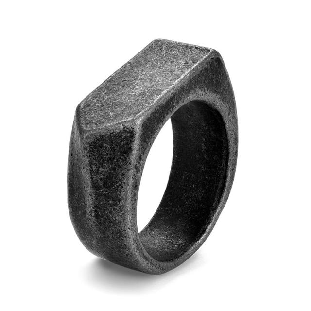 Smooth & Refined Stainless Steel Ring - Wurlis