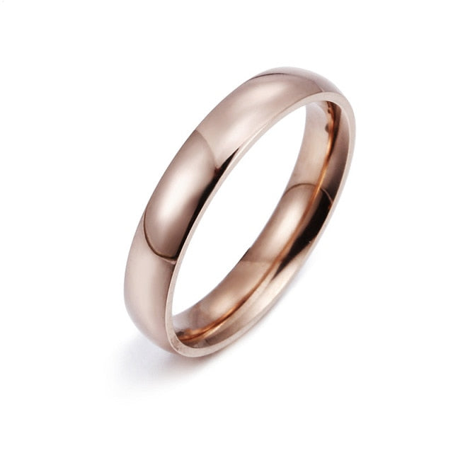 Simple Refined Stainless Steel Ring - Wurlis