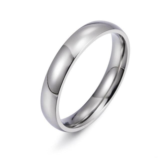 Simple Refined Stainless Steel Ring - Wurlis