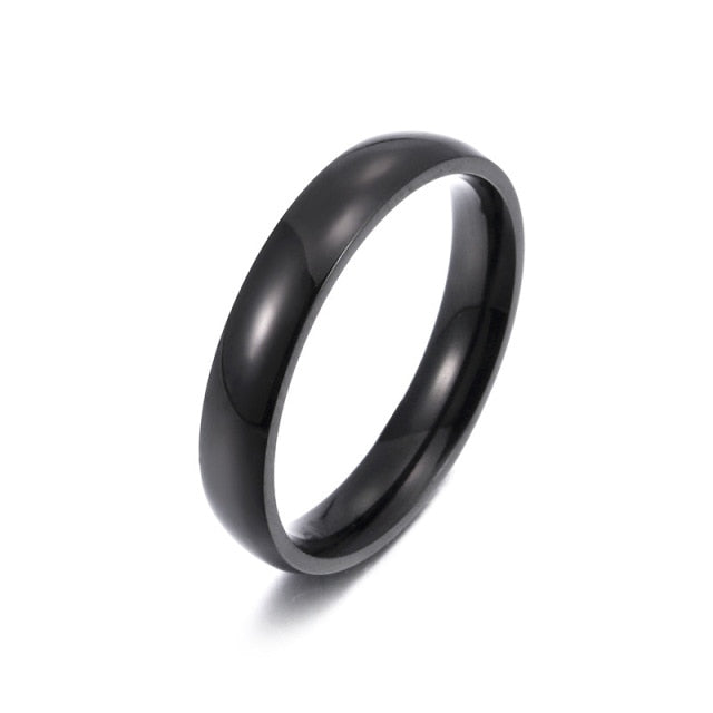 Simple Refined Stainless Steel Ring - Wurlis