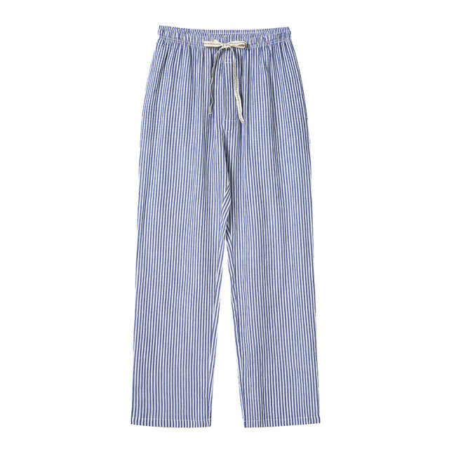 Plaid Cotton Pajama Pants - Wurlis